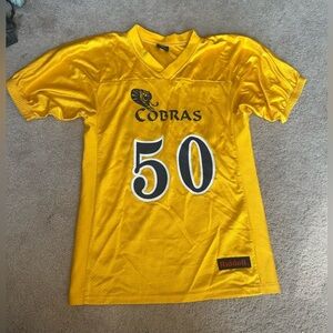 Youth Riddell football Cobras 50 jersey ys